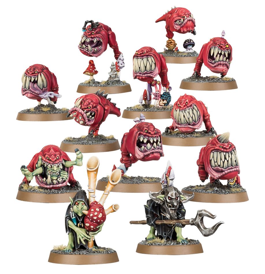 Warhammer Age of Sigmar: Gloomspite Gitz : Squig Herd