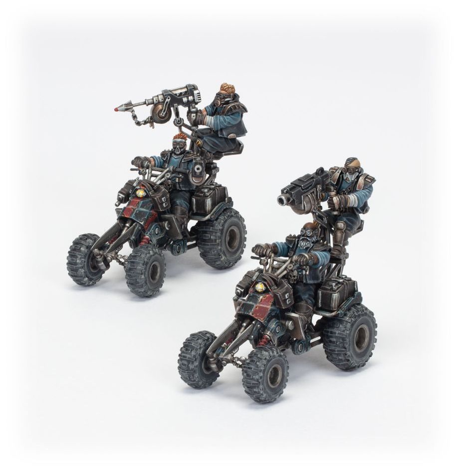 Necromunda: Orlock: Outrider Quads