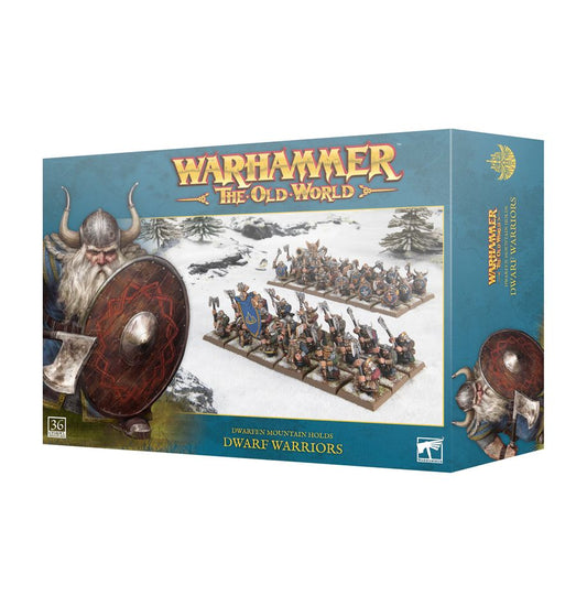 Warhammer The Old World: Dwarfen Mountain Holds: Dwarf Warriors