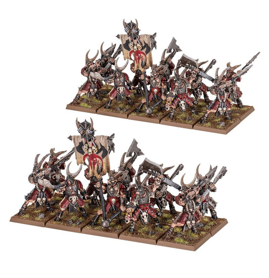 Warhammer The Old World: Beastmen Breyherds: Bestigor Herd
