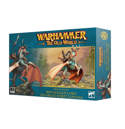 Warhammer The Old World: Grand Cathay: Shugengan Lord on Great Spirit Longma