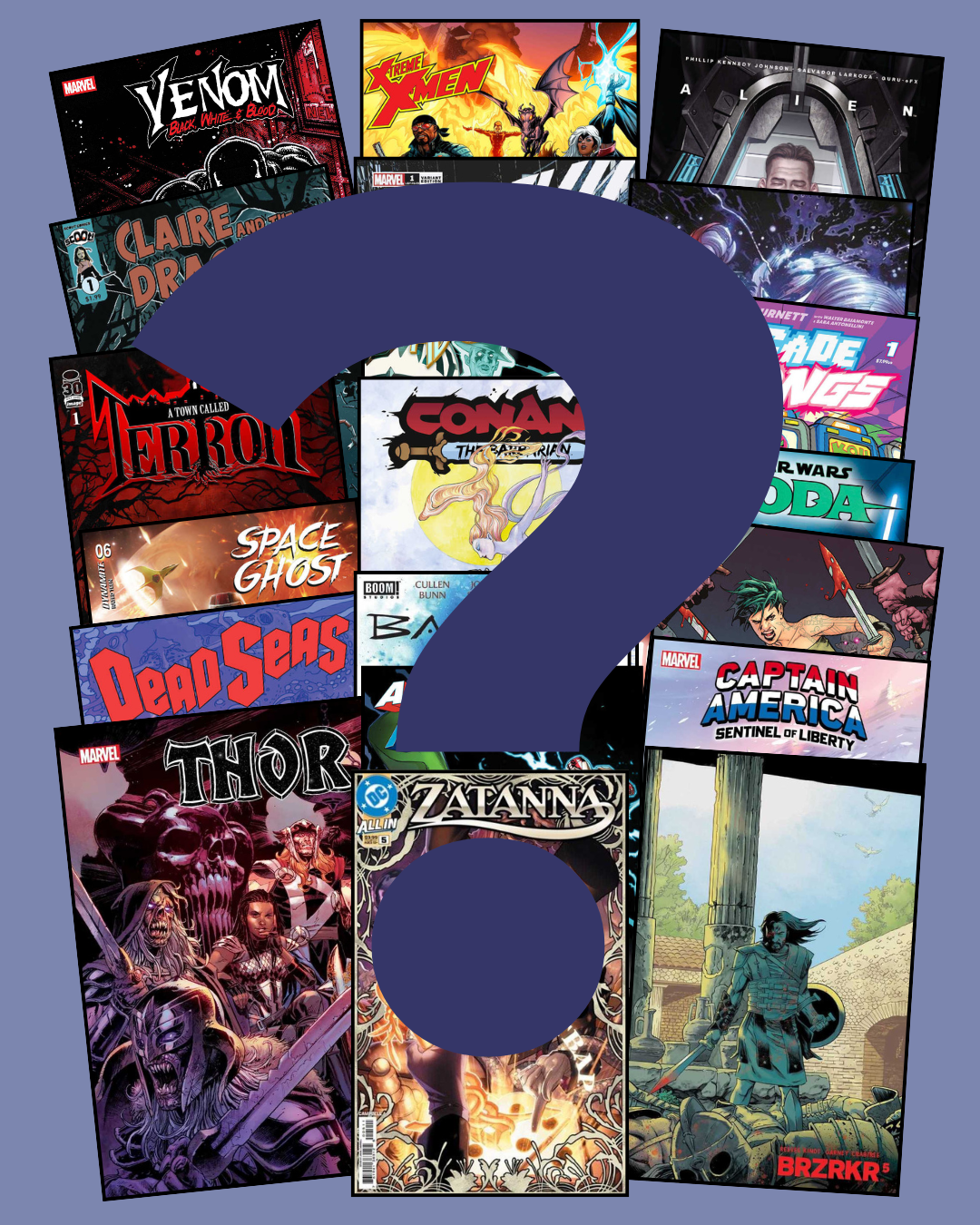 Comic Mystery Blind Box (20 Assorted Comics)