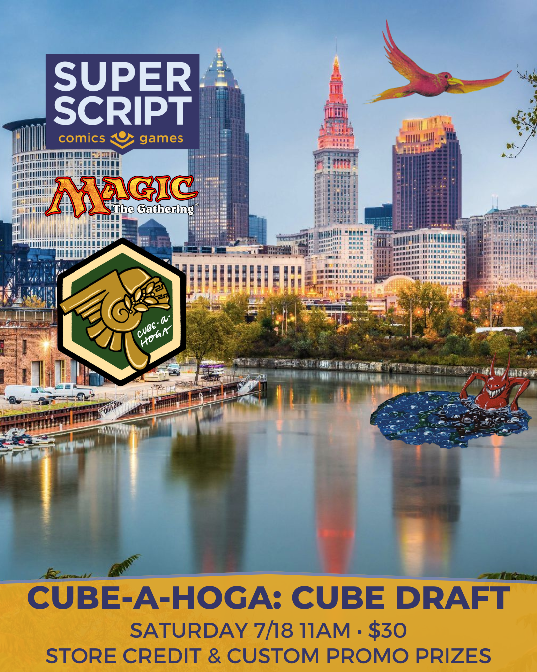 MTG: CUBE-A-HOGA: Cube Draft Tournament 7/18