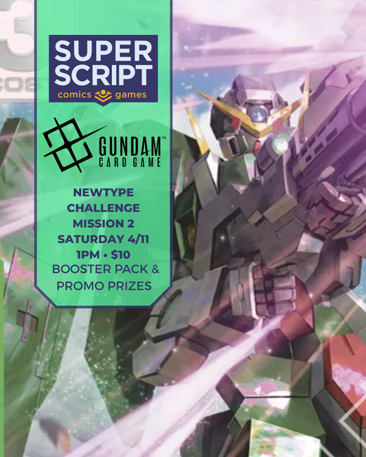 Gundam TCG Newtype Challenge 4/11 Event Entry