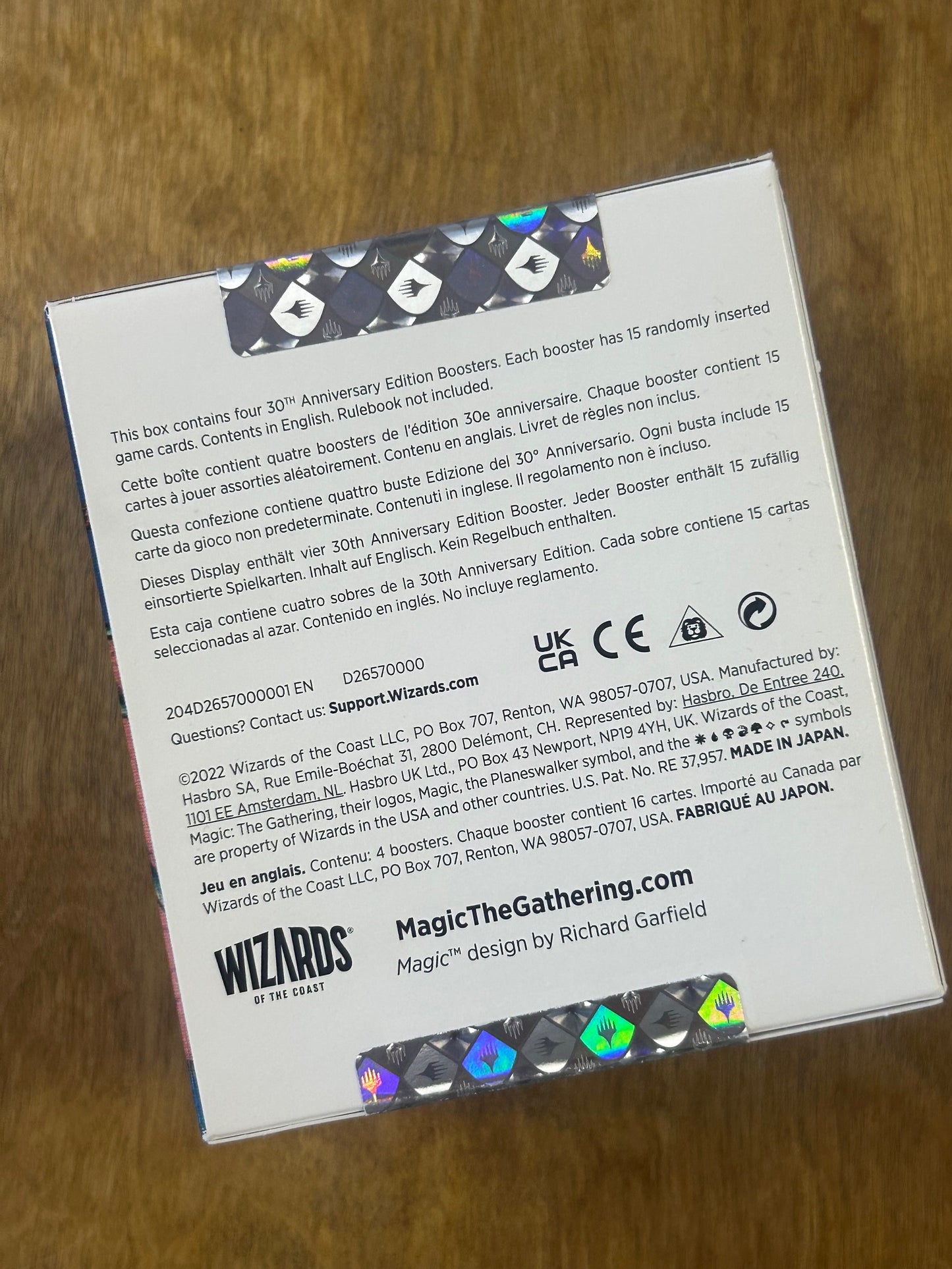 Magic: The Gathering: 30th Anniversary Edition Display