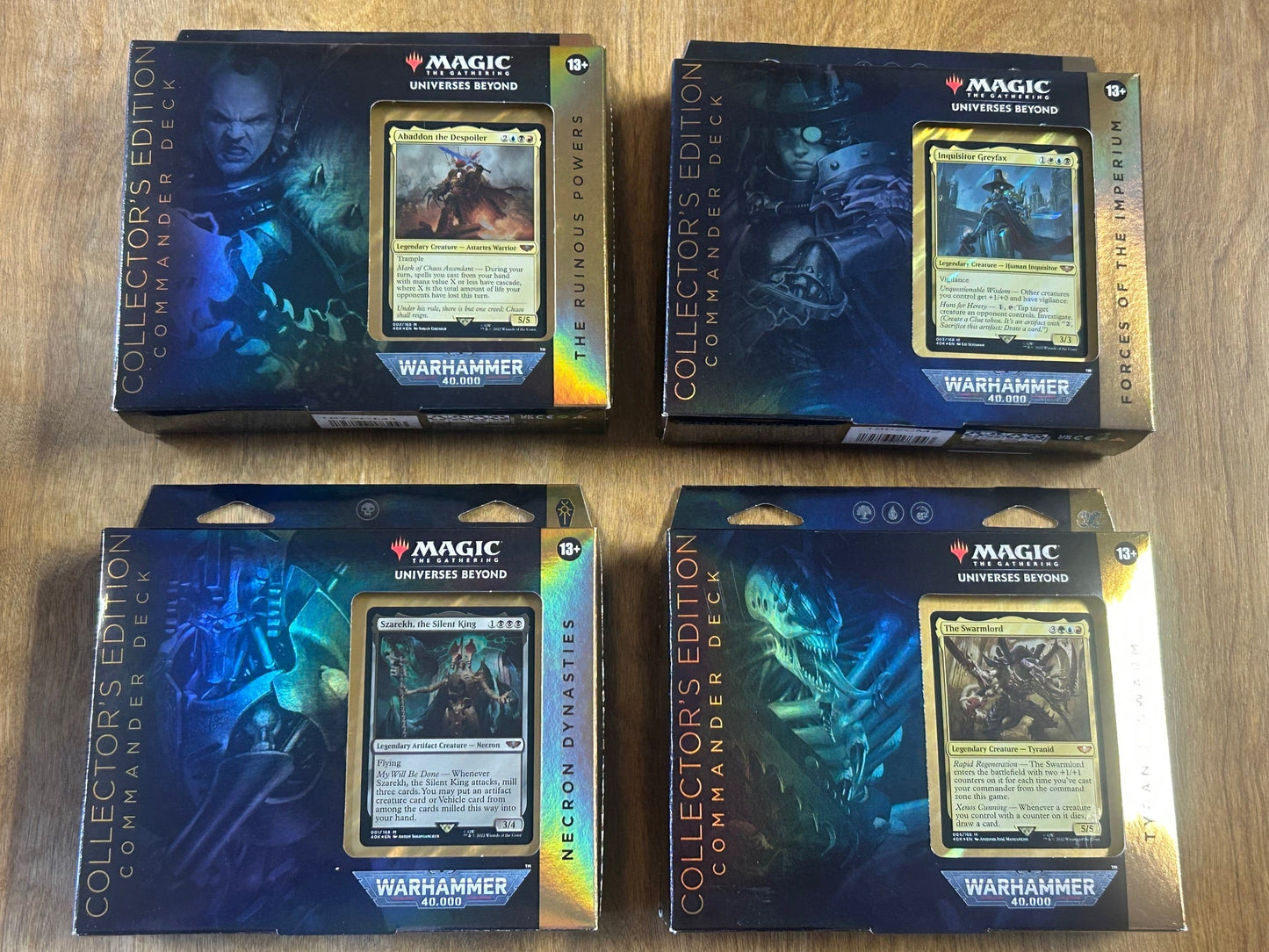 Magic: The Gathering: Universes Beyond Warhammer 40K: Commander Deck Case (Collector's Edition)
