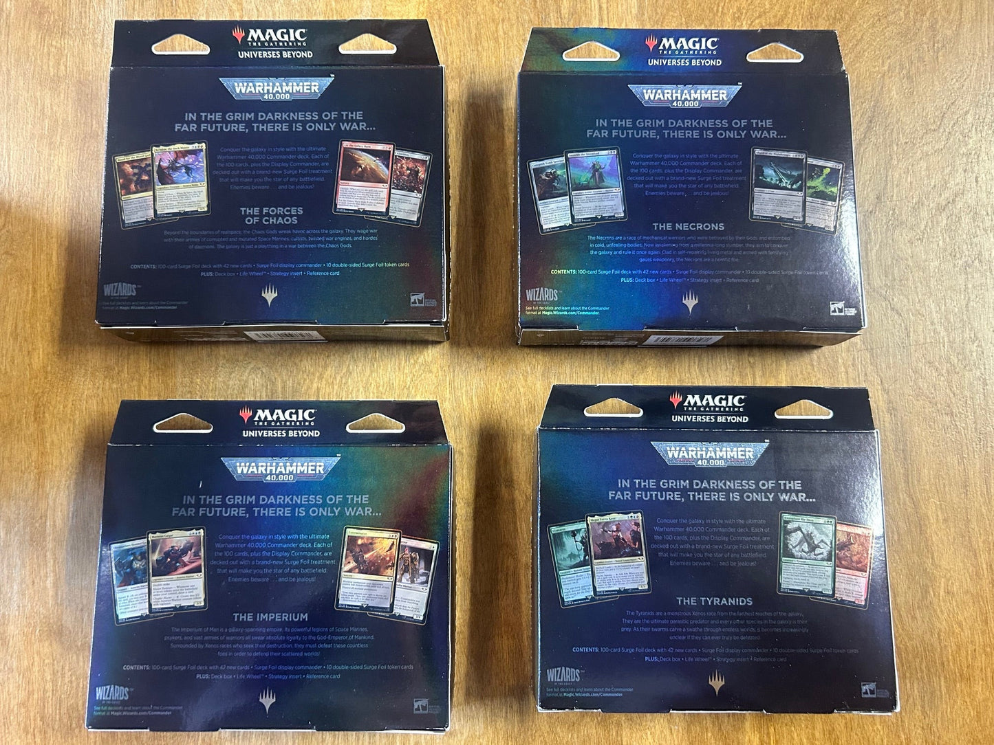 Magic: The Gathering: Universes Beyond Warhammer 40K: Commander Deck Case (Collector's Edition)