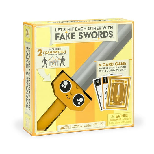 Let's Hit Each Other with Fake Swords