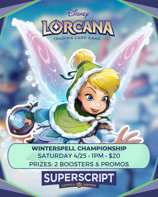 Lorcana: Winterspell Champsionship 4/25 Event Entry