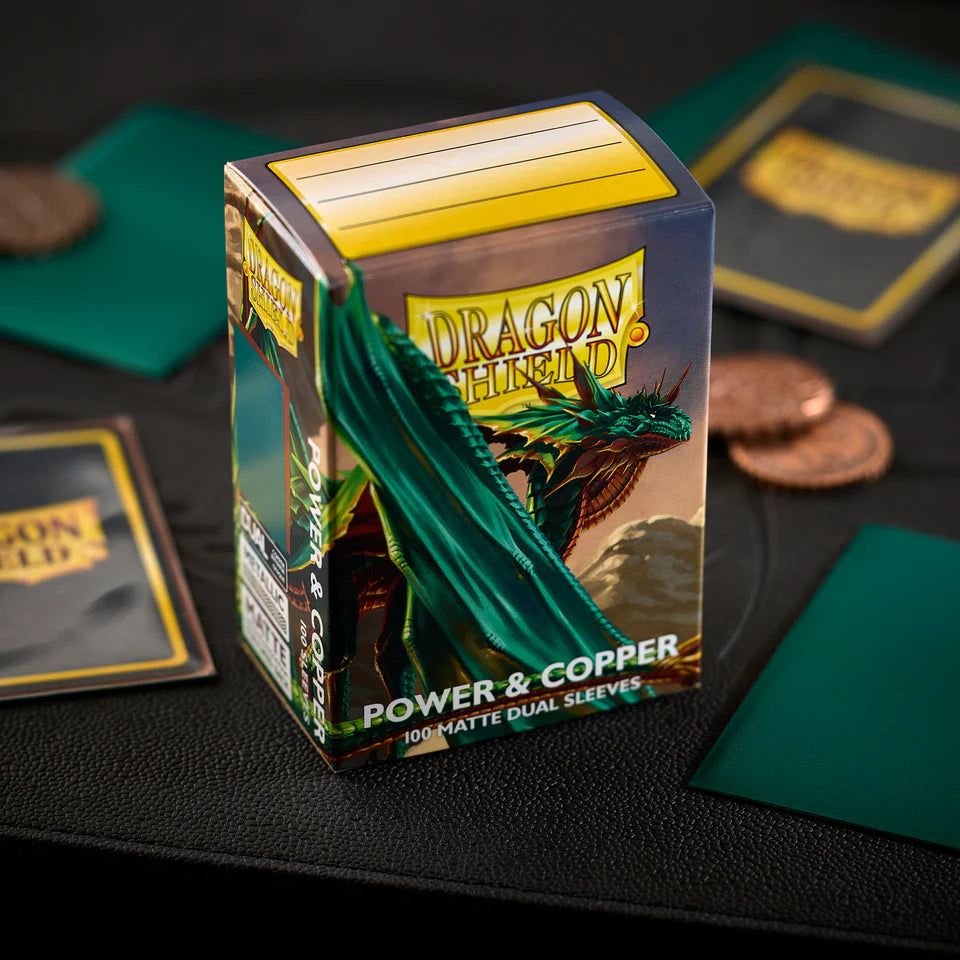 Dragon Shield: Matte Dual: Power and Copper
