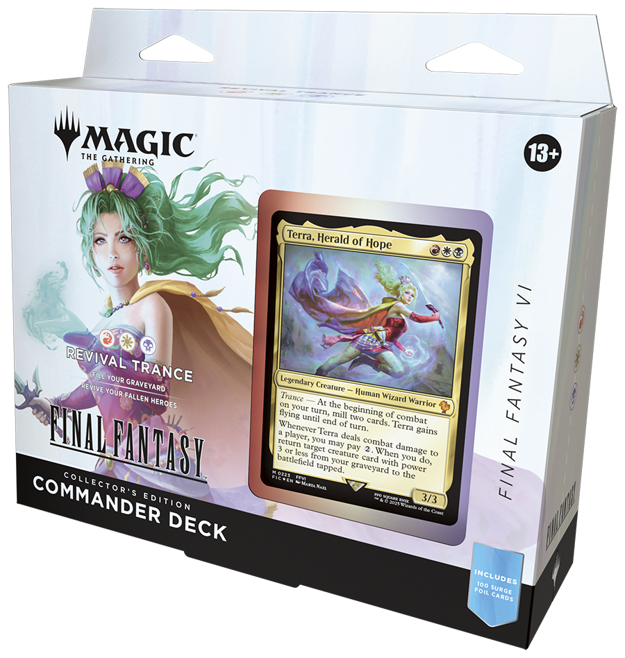 Magic the Gathering CCG: Final Fantasy Collector Deck Carton (4)