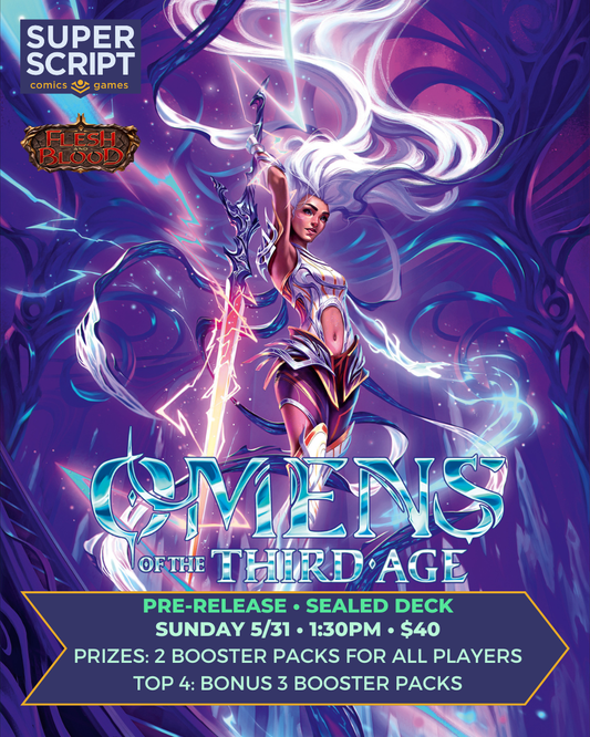 Flesh and Blood: Omens of the Third Age Pre-Release Event Entry