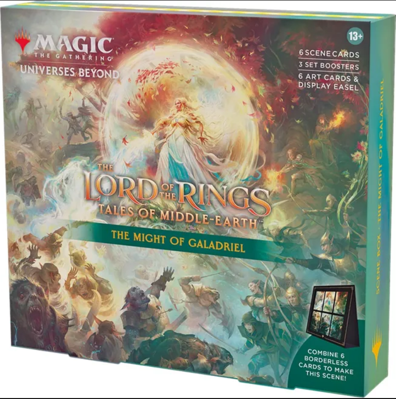 Magic the Gathering CCG: The Lord of the Rings - Tales of Middle-earth Scene Box The Might of Galadriel