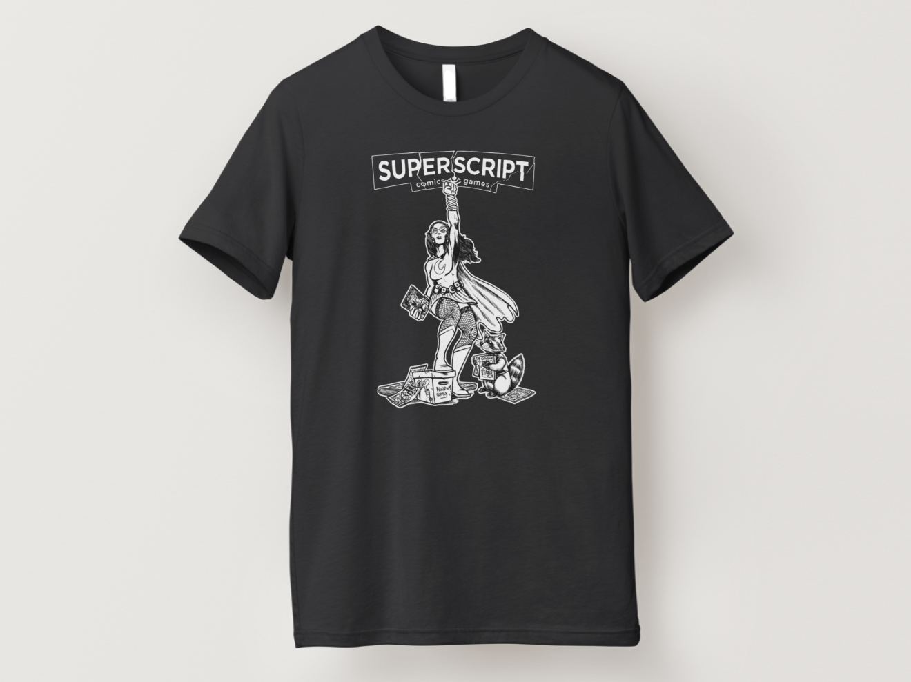 Superscript T-Shirt: Lunargirl & Nocturna