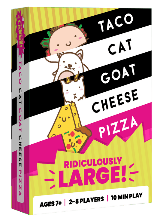 Taco Cat Goat Cheese Pizza: Ridiculously Large