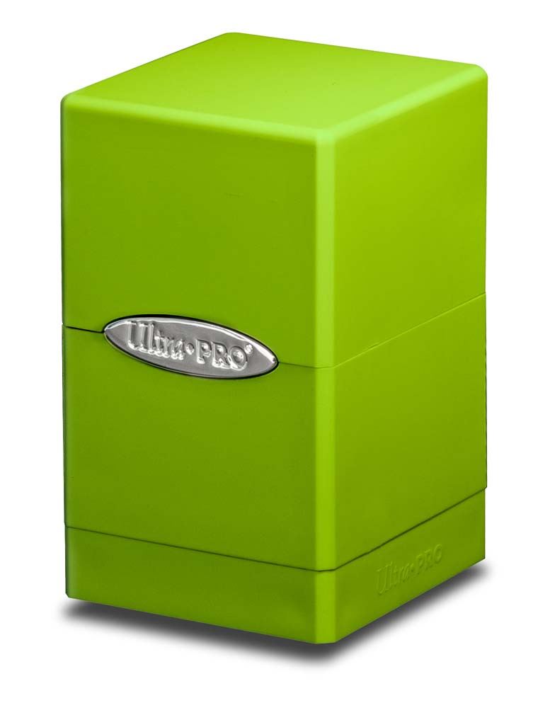 Ultra Pro: Satin Tower 100+ Version 2: Lime Green