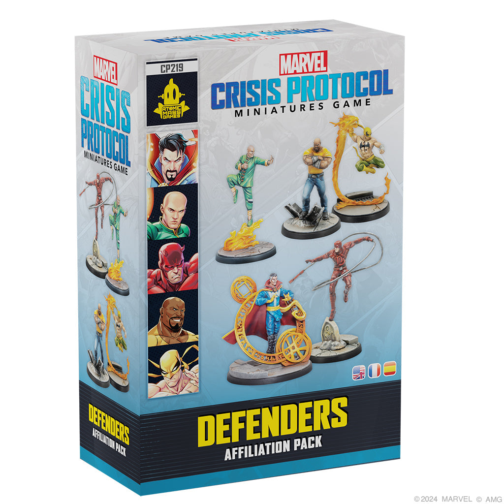 Marvel Crisis Protocol: Defenders Affiliation Pack