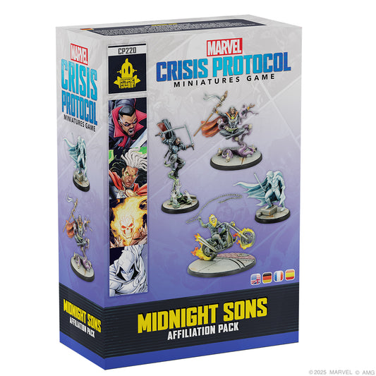 Marvel Crisis Protocol: Midnight Sons Affiliation Pack