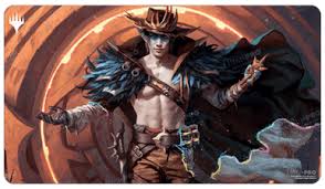 Magic the Gathering CCG: Outlaws of Thunder Junction Playmat Key Art 4
