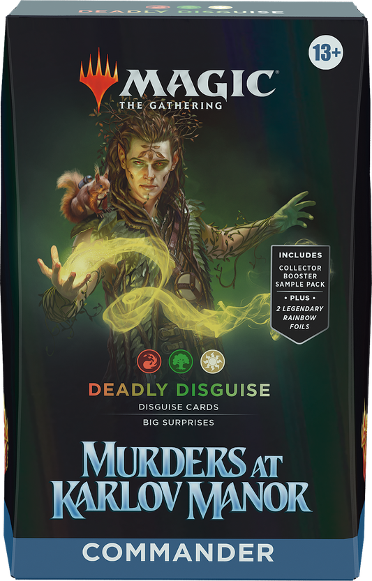 Magic the Gathering CCG: Deadly Disguise Murders at Karlov Manor Commander Deck