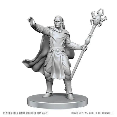 Dungeons & Dragons: Nolzur's Marvelous Unpainted Miniatures - W28 Drow Mage & Yochlol