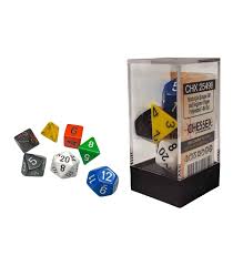 Dice Polyhedral: Opaque GM and Beginner Player