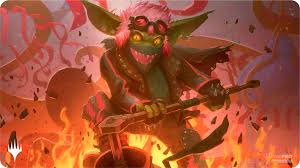 Magic the Gathering CCG: Multiplanar Race Set Playmat Borderless Racer 7