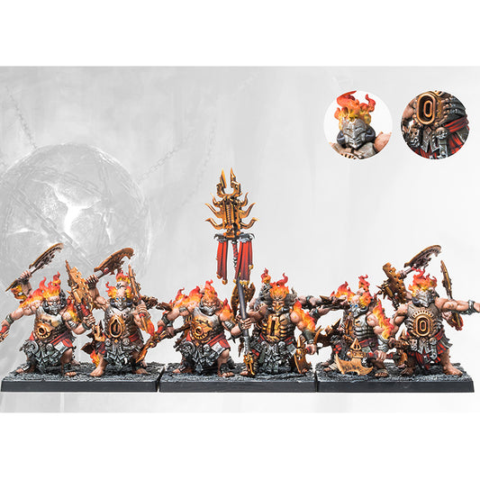 Conquest: Dweghom: Flame Berserkers (Dual Kit) 5th Anniversary Remix