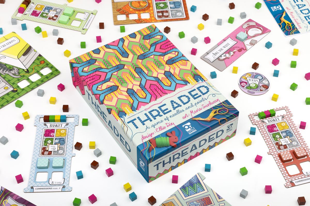 Threaded: A Game of Needles and Points