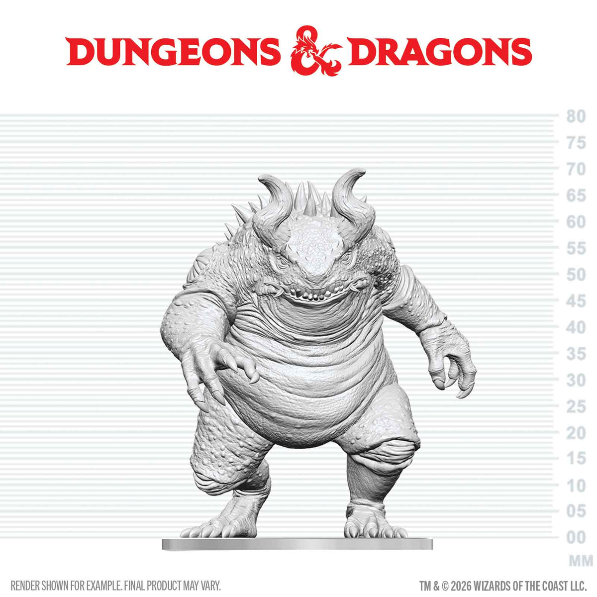 D&D Nolzur's Marvelous Unpainted Miniatures: Hezrou
