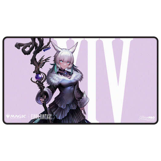 Ultra Pro: Magic: The Gathering Final Fantasy Y'shtola, Night's Blessed Black-stitched Playmat
