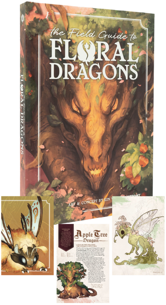 The Field Guide to Floral Dragons (5E D&D): Hardcover Book