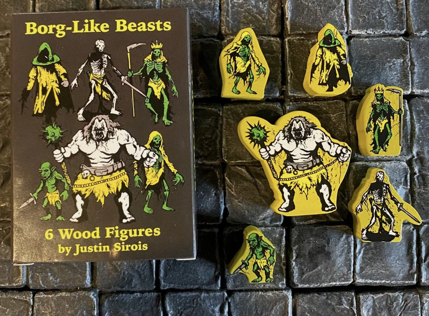 Small Party Figurine Set: Borg Like Beasts