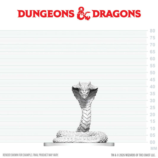 D&D Nolzur's Marvelous Unpainted Miniatures: W29 Guardian Naga