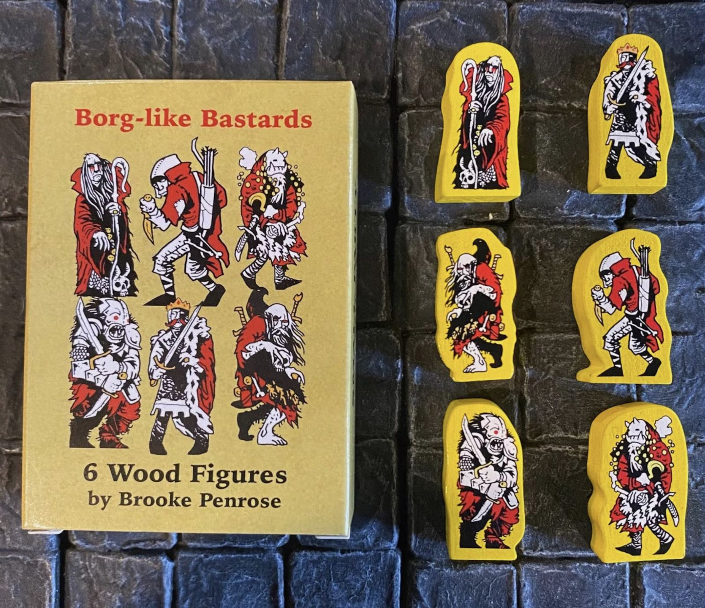 Small Party Figurine Set: Borg Like Bastards