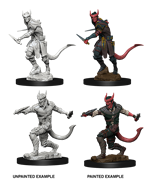 D&D Unpainted Minis WV5 Tiefling Male Rogue