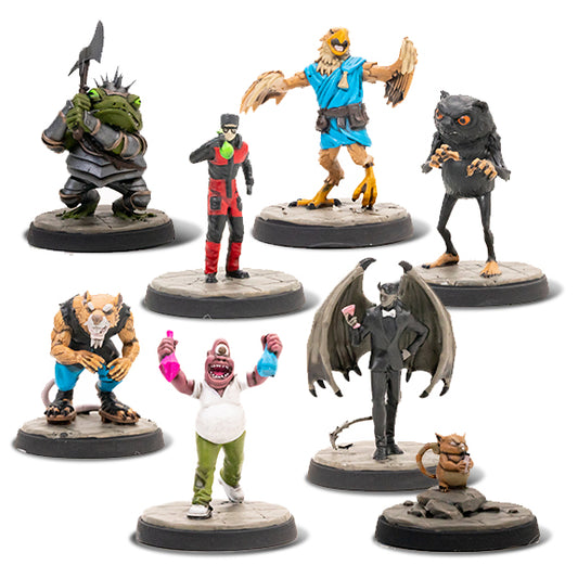 Dungeon Crawler Carl RPG: Miniatures Set 3 - Mobs Of Mordecai (Preorder)