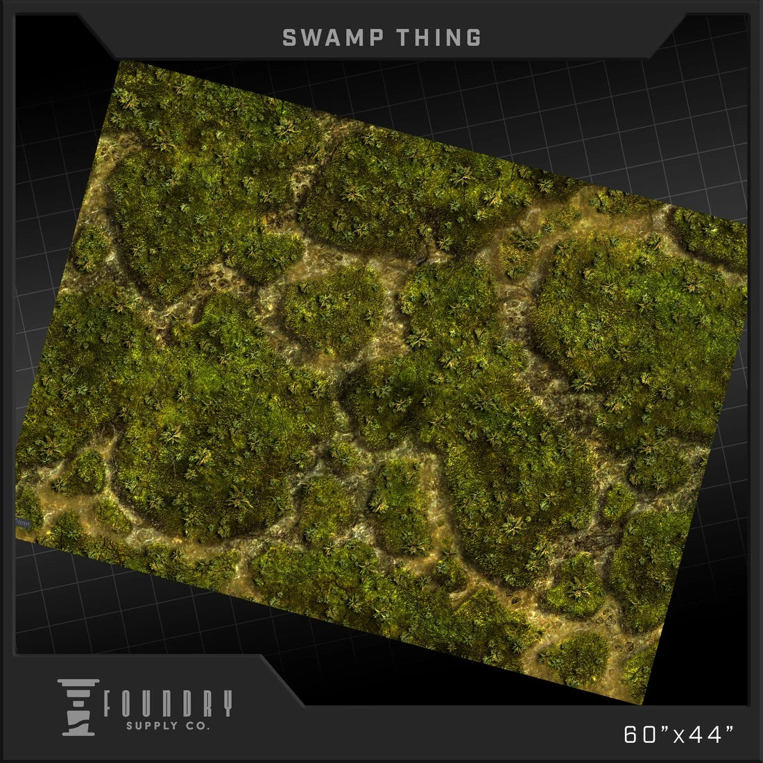 Battlemat: Swamp Thing 44x60