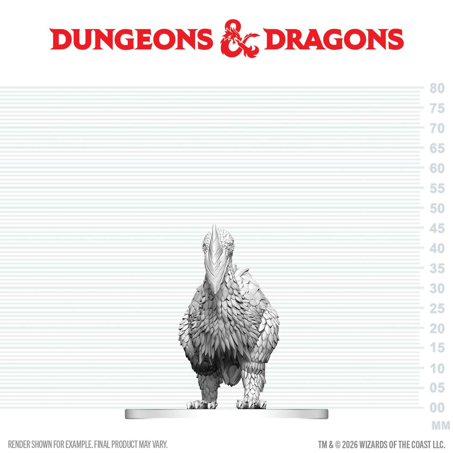 D&D Nolzur's Marvelous Unpainted Miniatures: W29 Axe Beak