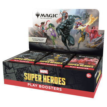 MTG: Marvel Super Heroes Play Booster Display