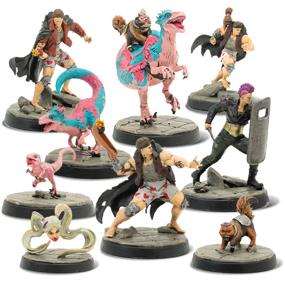 Dungeon Crawler Carl RPG: Miniatures Set 1 - The Royal Court (Preorder)