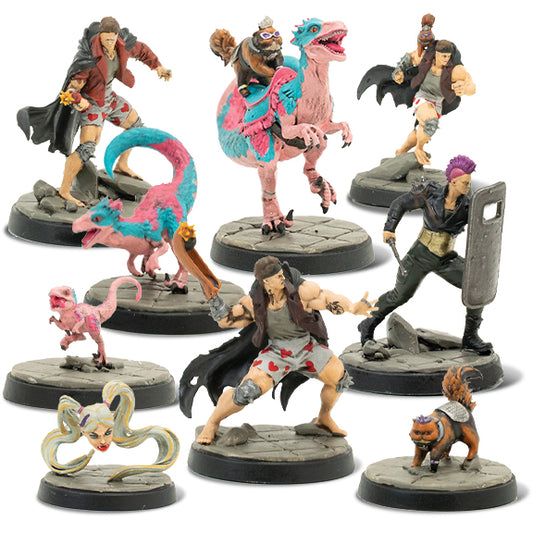 Dungeon Crawler Carl RPG: Miniatures Set 1 - The Royal Court (Preorder)