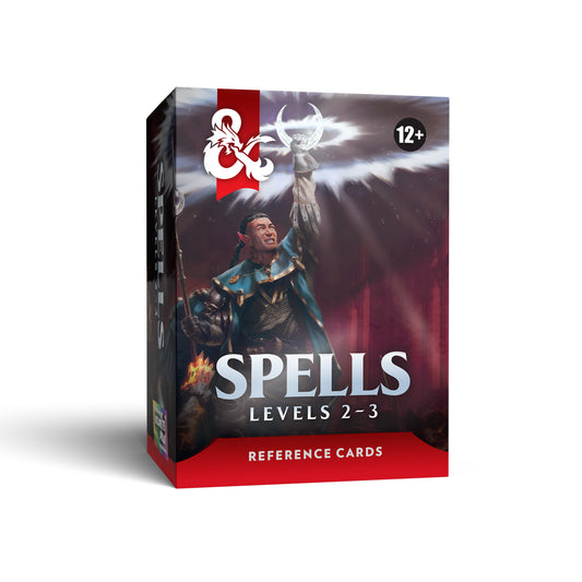 Dungeons & Dragons Reference Cards: Spells (Levels 2-3)