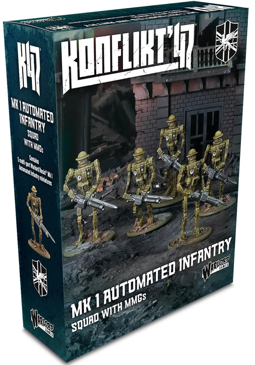 Konflikt 47: Mk I Automated Infantry Squad with MMG