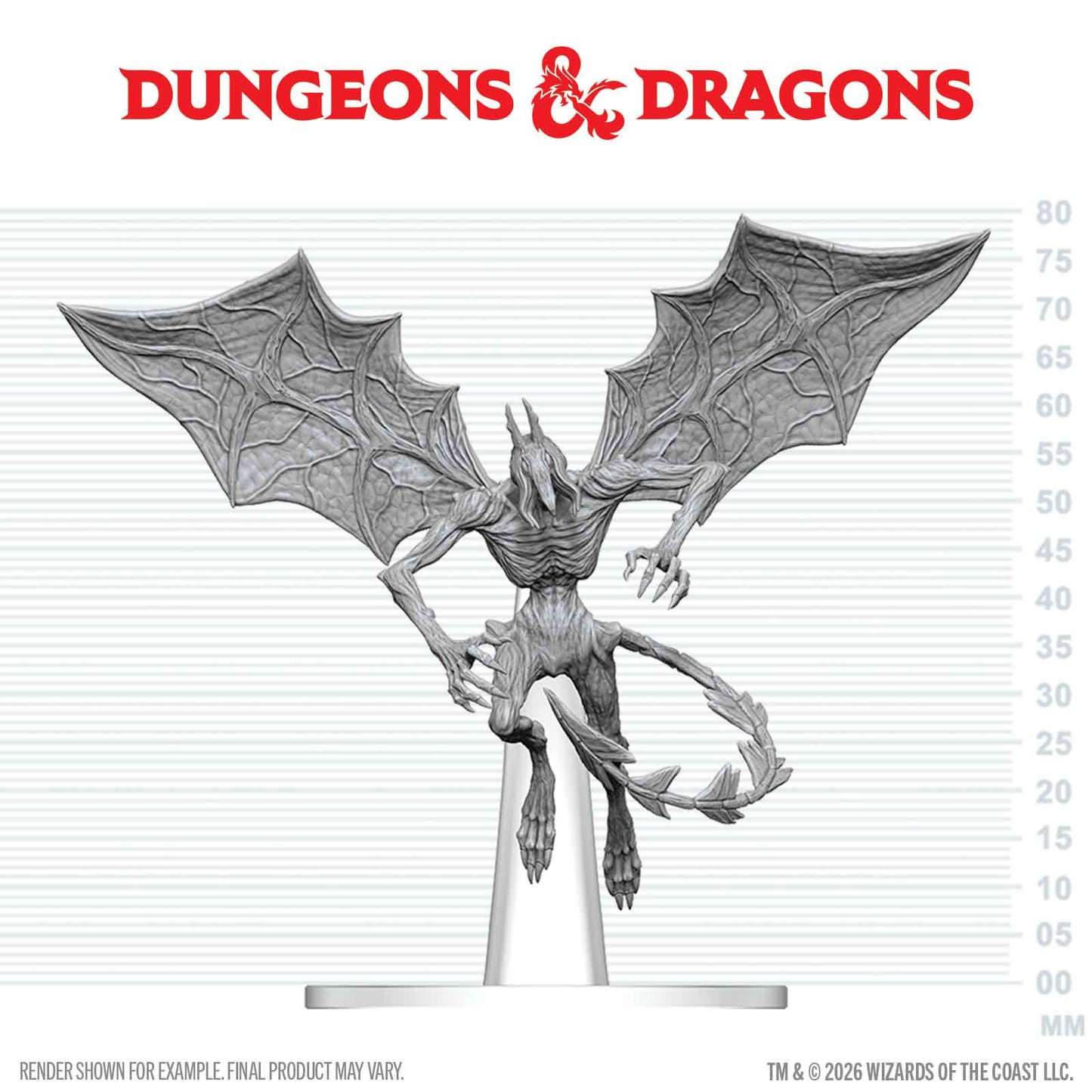 D&D Nolzur's Marvelous Unpainted Miniatures: Nightgaunt