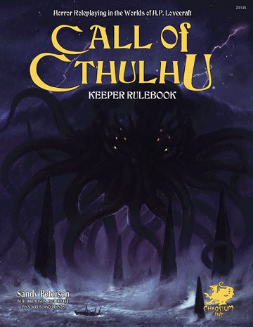 Call Of Cthulhu 7th Edition Keeper Rulebook HC