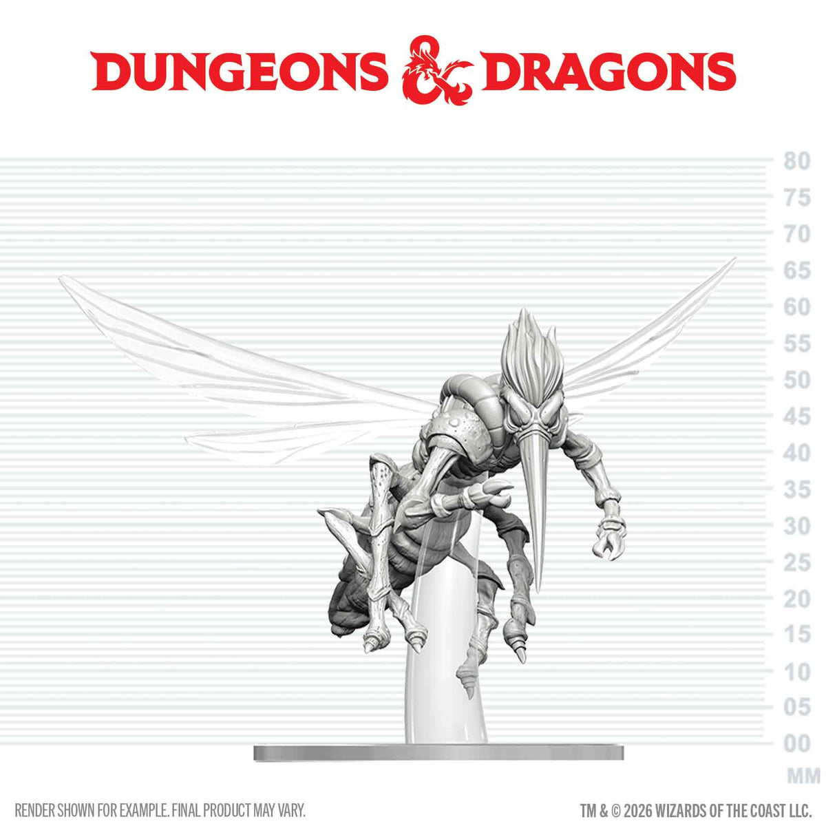 D&D Nolzur's Marvelous Unpainted Miniatures: Chasme