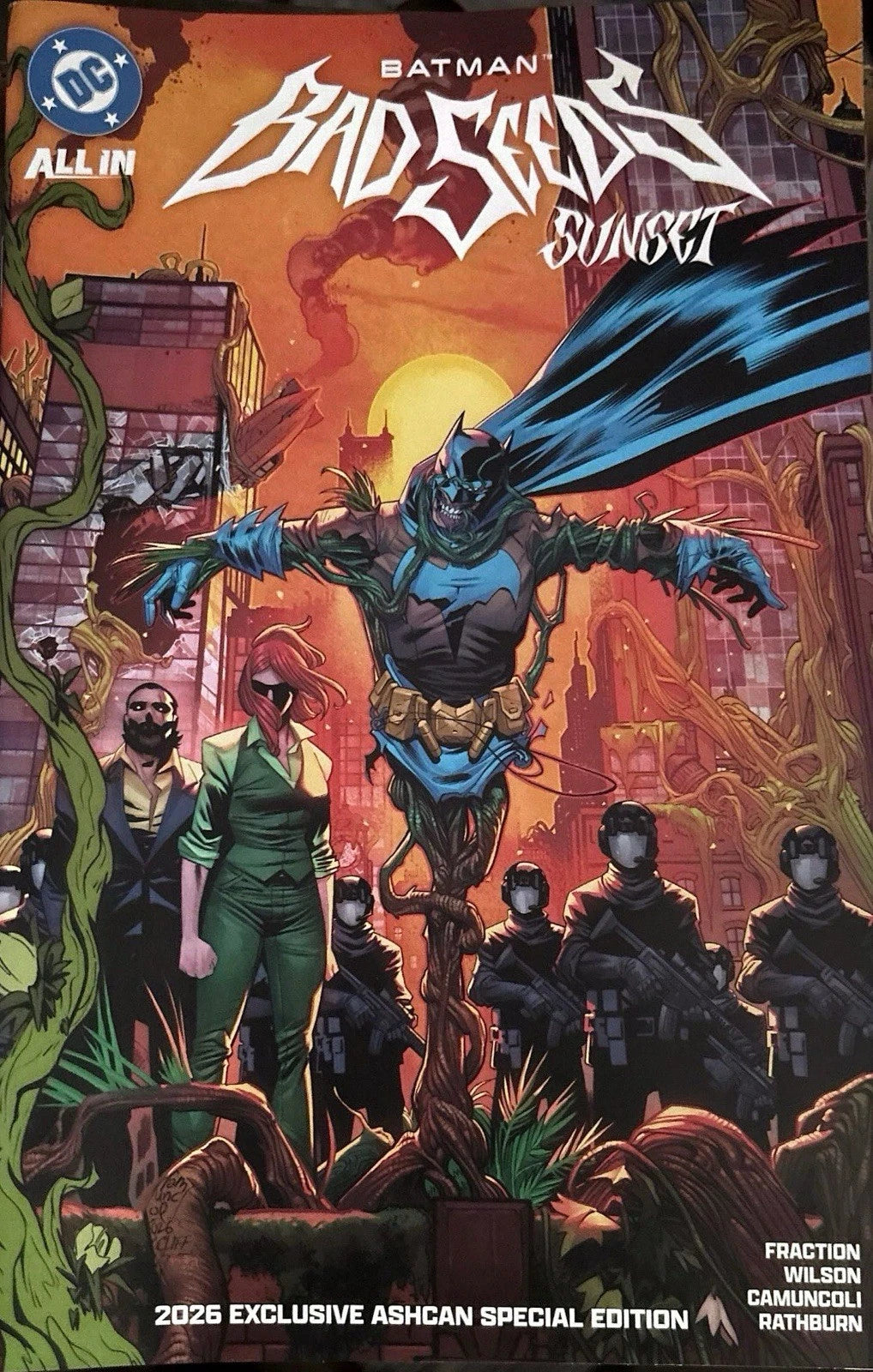 Batman Bad Seeds Sunset Ashcan #1 DC 2026 Exclusive Special