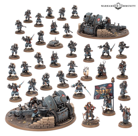 Warhammer 40K: Astra Militarum: Battleforce Krieg Siege Platoon