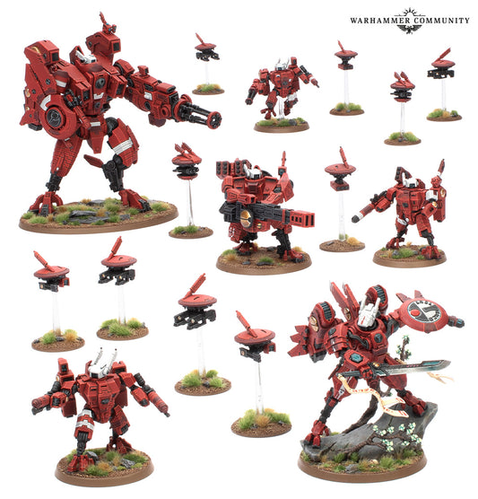 Warhammer 40K: Tau Empire: Battleforce Farsight Cadre
